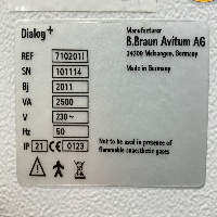 Bbraun Dialog+ Evo - Dialysis image 3